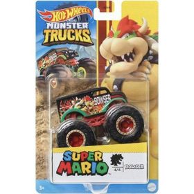 Hot Wheels HJG41-HCR78 Monster Trucks 1:24 Gösteri Dünyası Temalı Arabalar