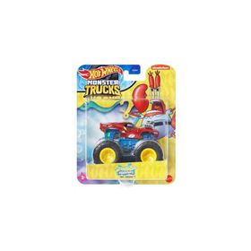 Hot Wheels HJG41-HWN79 Mr. Krabs 1:24 Monster Trucks Araba