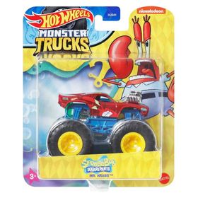 Hot Wheels HJG41-HWN79 Mr. Krabs 1:24 Monster Trucks Araba