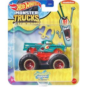 Hot Wheels HJG41-HWN80 Plankton 1:24 Monster Trucks Araba