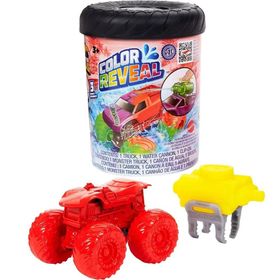 Hot Wheels HJH53 Monster Trucks Color Reveal 2'li Paket Renk Değiştiren Araçlar