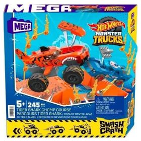 Hot Wheels HKF88 Smash N Crash Tiger Shark Çarpışma Oyun Seti