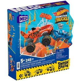 Hot Wheels HKF88 Smash N Crash Tiger Shark Çarpışma Pisti