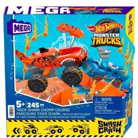 Hot Wheels HKF88 Smash N Crash Tiger Shark Çarpışma Pisti