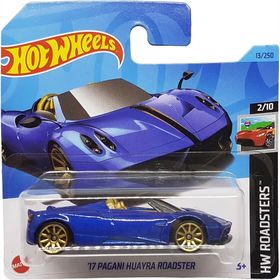 Hot Wheels HKK08 17 Pagani Huayra Roadster Koyu Mavi Oyuncak Araba