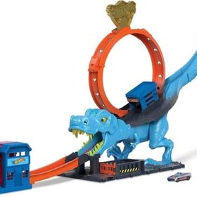Hot Wheels HKX42 City T-Rex Loop ve Akrobasi Oyun Seti