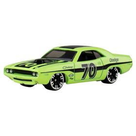 Hot Wheels HLH72-JKX97 70 Dodge Hemi Challenger Neon Yarışçılar