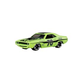 Hot Wheels HLH72-JKX97 70 Dodge Hemi Challenger Neon Yarışçılar