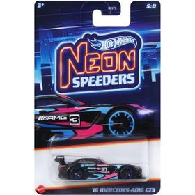 Hot Wheels HLH72 Neon Speeders 8 Araçlık Set