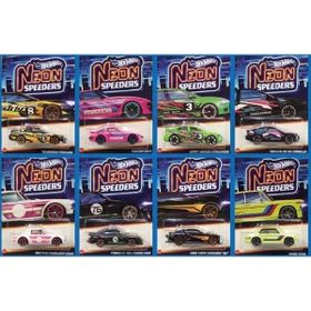 Hot Wheels HLH72 Neon Speeders 8 Araçlık Set