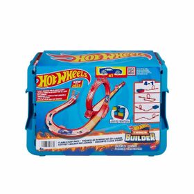 Hot Wheels HMC04 Track Builder Alev Temalı Akrobasi Seti