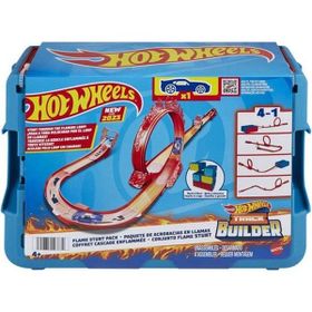 Hot Wheels HMC04 Track Builder Alev Temalı Akrobasi Seti