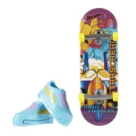 Hot Wheels HMY18-HVK39 Skate Temalı Ayakkabı ve Parmak Kaykay