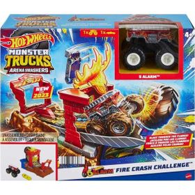 Hot Wheels HNB87 Bone Shaker-The Press Challenge Monster Trucks Arenada Mücadeleye Başlangıç Setleri