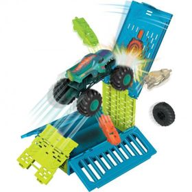 Hot Wheels HNC29 Monster Trucks 1:24 Mega Wrex'in Çarpışma Kafesi