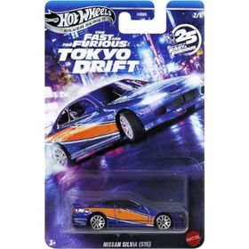 Hot Wheels HNR88-JKX06 2025 Silver Fast & Furious Tokyo Drift Nissan Silvia S15