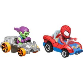 Hot Wheels HRT90 Racer Verse Green Goblin Spiderman