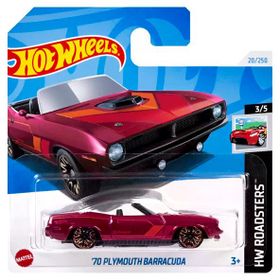 Hot Wheels HTC95 Tekli Araba 70 Plymouth Barracuda