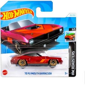Hot Wheels HTC95 Tekli Araba 70 Plymouth Barracuda