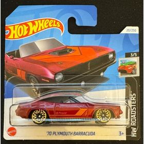 Hot Wheels HTC95 Tekli Araba 70 Plymouth Barracuda