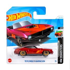 Hot Wheels HTC95 Tekli Araba 70 Plymouth Barracuda