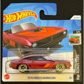 Hot Wheels HTC95 Tekli Araba 70 Plymouth Barracuda