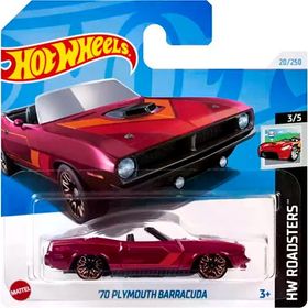 Hot Wheels HTC95 Tekli Araba 70 Plymouth Barracuda