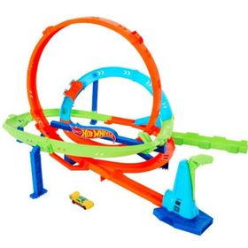 Hot Wheels HTK16 Bumerang Çemberli Yarış Pisti