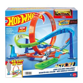 Hot Wheels HTK16 Bumerang Çemberli Yarış Pisti