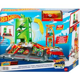 Hot Wheels HTN79 Elektrikli Araç Şarj İstasyonu Oyun Seti