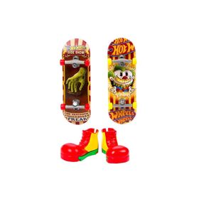Hot Wheels HTP10-JBW44 Tastes Funny Skate 2'li Parmak Kaykay ve Kutu Seti