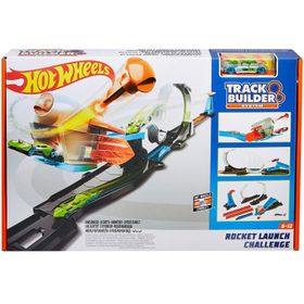 Hot Wheels HW Track Builder Süper Fırlatma Aksiyonu Yarış Seti