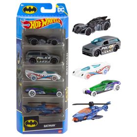 Hot Wheels HXD61 Batman Tarzında Beş Parçalı Araç Seti
