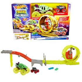 Hot Wheels HXT05 Monster Trucks Charge Chase Challenge Oyun Seti