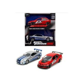 Hot Wheels Jada Nissan Skyline R34 - Mitsubishi Lancer Evo Oyuncak Model Araba