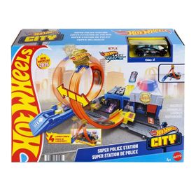 Hot Wheels JBM71 Polis İstasyonu Oyun Seti