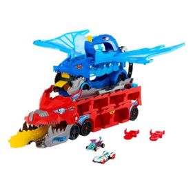 Hot Wheels JBM72 Ultimate Çift Ejderha Taşıyıcı Dev Tır