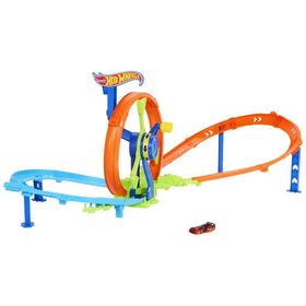 Hot Wheels JBX65 Hızlı Fırlatma ve Döngü Parkuru Oyun Seti