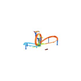 Hot Wheels JBX65 Hızlı Fırlatma ve Döngü Parkuru Oyun Seti