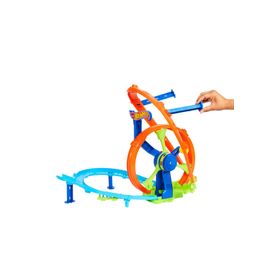 Hot Wheels JBX65 Hızlı Fırlatma ve Döngü Parkuru Oyun Seti