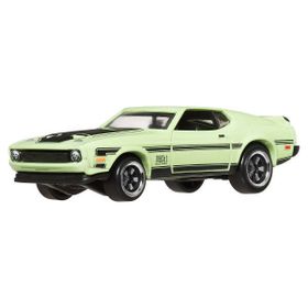 Hot Wheels JBY52 Silver Series Siyah Beyaz 71 Ford Mustang Mach 1 Araba