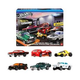Hot Wheels JBY78 Legends Silver Serisi Efsane Temalı 6’lı Oyuncak Araba
