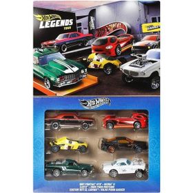 Hot Wheels JBY78 Legends Silver Serisi Efsane Temalı 6’lı Oyuncak Araba