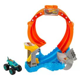 Hot Wheels JFR08 Monster Trucks Köpekbalığı Oyun Seti