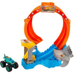 Hot Wheels JFR08 Monster Trucks Köpekbalığı Oyun Seti