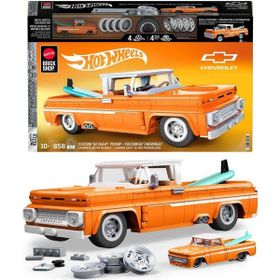Hot Wheels JFT20 Elite Serisi Custom 62 Chevy Pickup Araba 858 Parça Yapım Seti