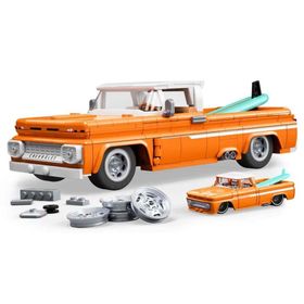Hot Wheels JFT20 Elite Serisi Custom 62 Chevy Pickup Araba 858 Parça Yapım Seti