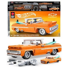 Hot Wheels JFT20 Elite Serisi Custom 62 Chevy Pickup Araba 858 Parça Yapım Seti