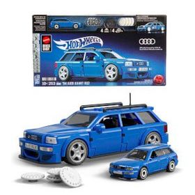 Hot Wheels JGR28 Speed Serisi 94 Audi Avant RS2 253 Parça Araba Yapım Seti