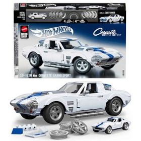 Hot Wheels JGR31 Elite Serisi Corvette Grand Sport Araba 918 Parça Yapım Seti